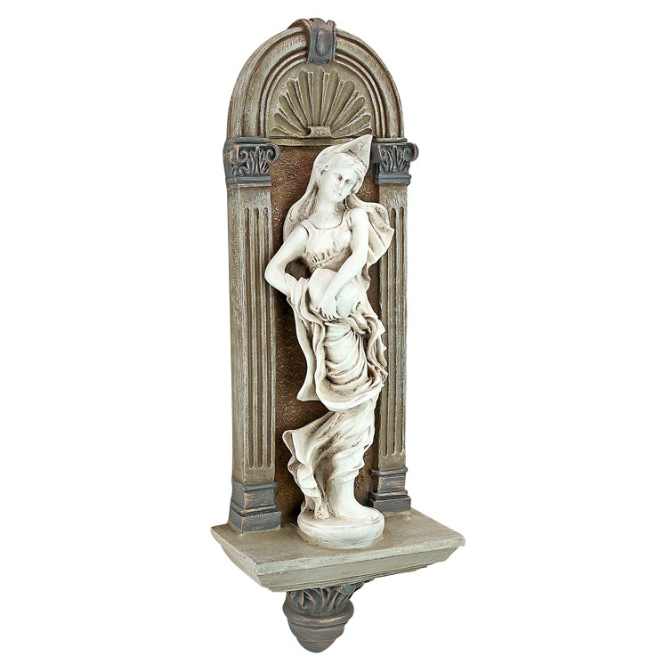 Design Toscano The Seine Water Nymph Wall Décor & Reviews Wayfair